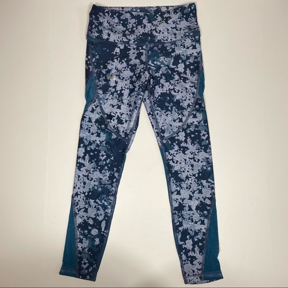 Under Armour headgear Print Ankle Legging Teal S - Picture 4 of 12